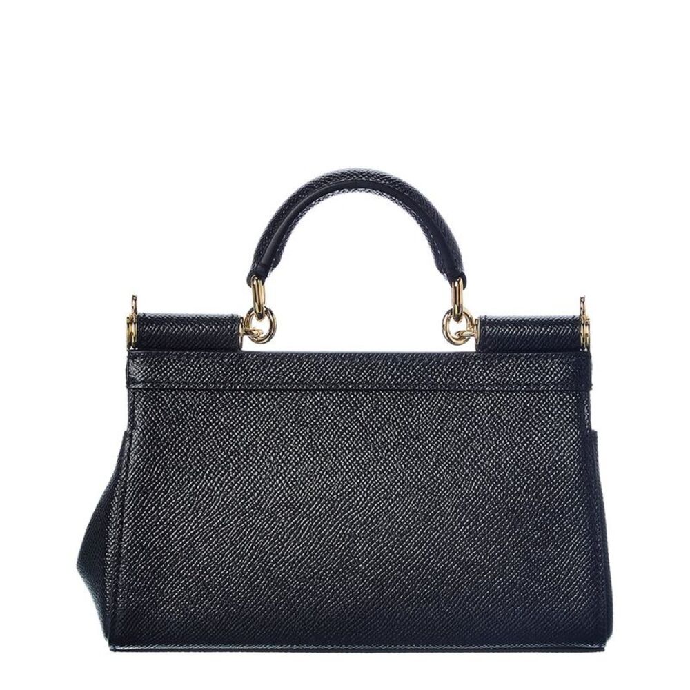 Dolce & Gabbana Sicily Small Leather Satchel - Picture 2 of 4